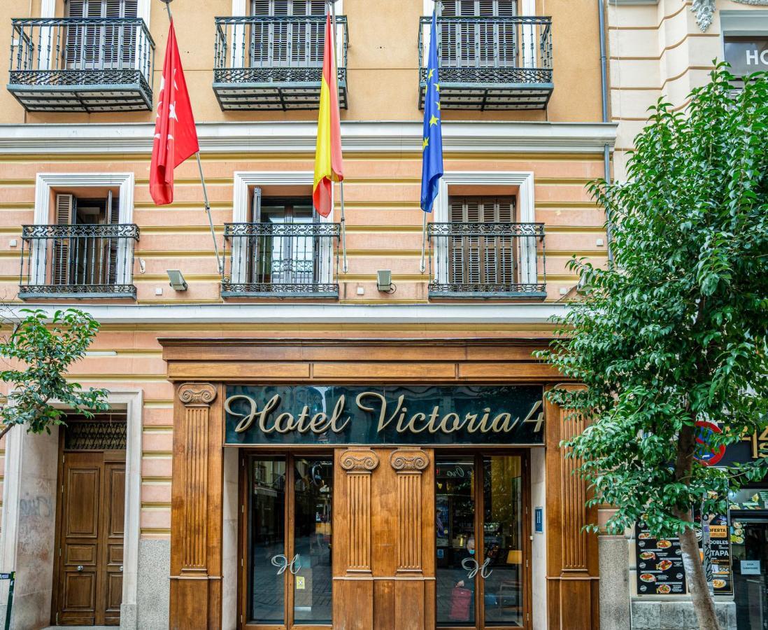 Hotel Victoria 4 Puerta Del Sol Madrid Exterior foto